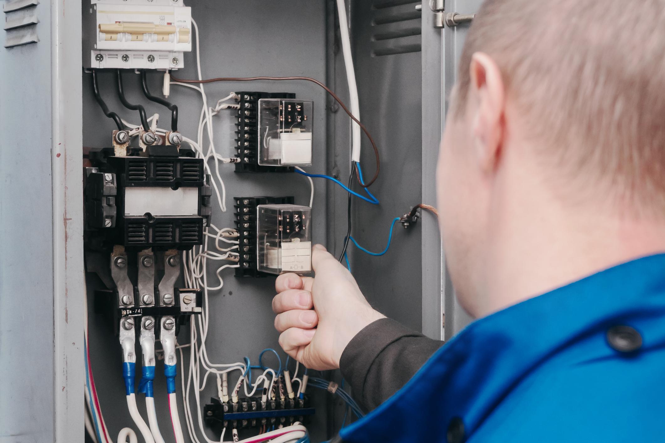 HomeSafe TECL-licensed electricians on a residential installation in Fort Worth, TX